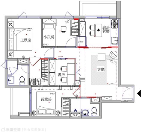 室內格局圖|【新手裝修攻略】平面圖一看就上手！從尺寸、圖例。